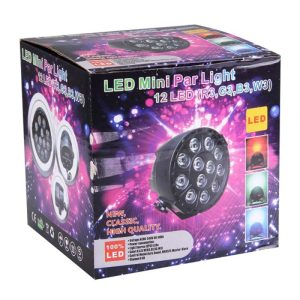12 LED PAR LIGHT STAGE LIGHT BOX 300x300