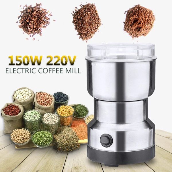 220V 150W Electric Coffee Beans Grinder Kitchen cereals nuts beans Spices Milling Grinding Blender Household Coffeeware_Q90_ 600x600