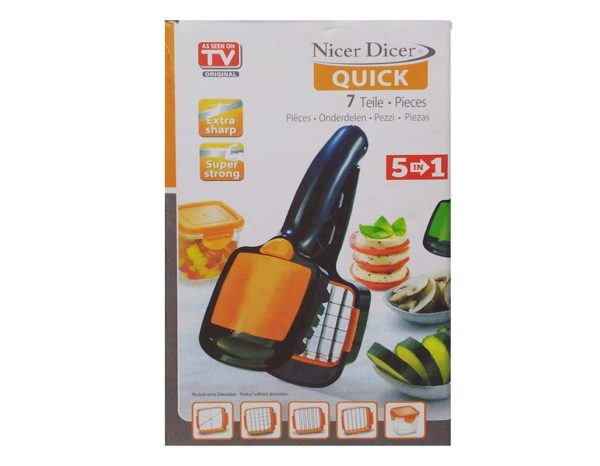 5 in 1 dicer fruit vegetable cutter box 