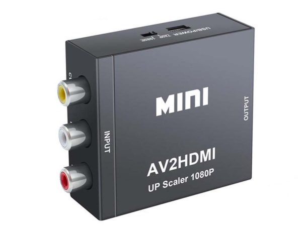 AV2HDMI VIDEO CONVERTER BLACK 