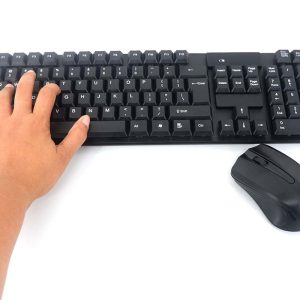 BLUETOOTH KEYBOARD WITH MOUSE WITH HAND 300x300