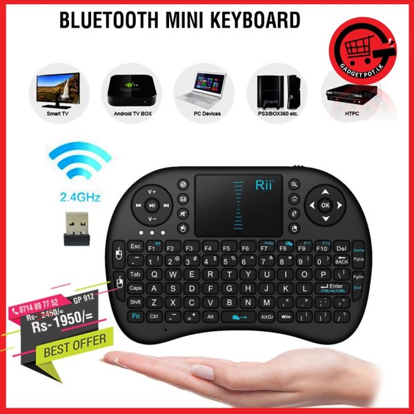 BLUETOOTH MINI KEYBOARD GP 912 600x600