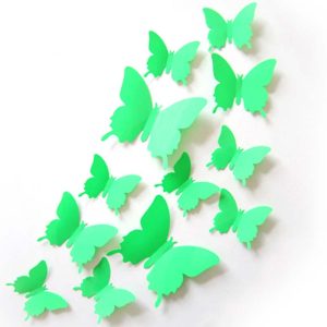 GLOWING BUTTERFLY WALL STICKER ONLY 300x300