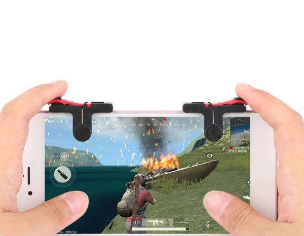 Game trigger with phone and hand 