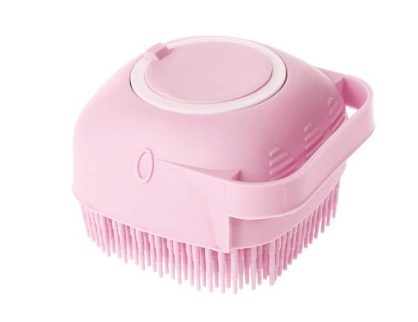 Home__Living SILICONE MASSAGE BATH BRUSH PINK 600x462