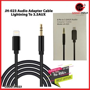 JH 023 Audio Adapter Cable Lightning To 3.5AUX GP 1420 300x300