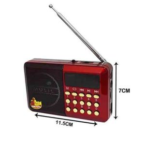 JOC Rechargeable USB and microSD Slot Mini FM Radio@ido.lk_ 300x300