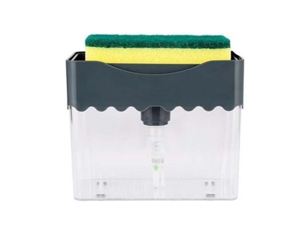 KITCHEN ITEMS SOAP PUMP AND SPONGE CADDY 600x462