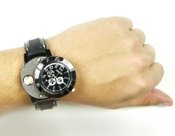LIGHTER WATCH WITH BIG HAND 