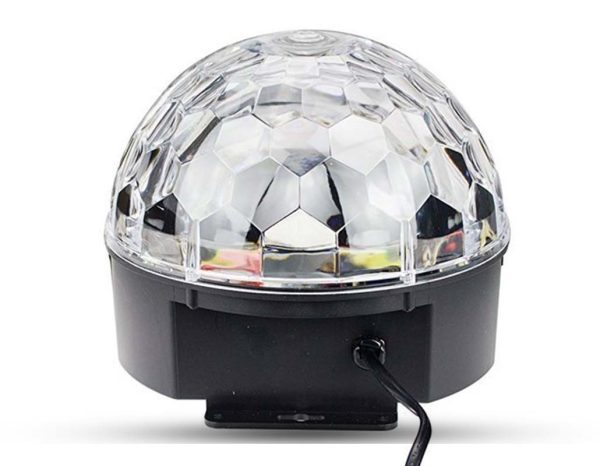MP3 Bluetooth LED Crystal Magic Ball Light no lights back 