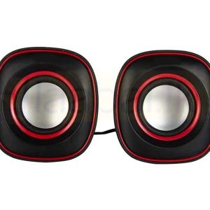 SPEAKER ITEMS 2.0 multimedia speaker red front 300x300