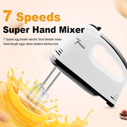 Scarlett Hand Mixer 7 Speed Egg Beater@ ido.lk_