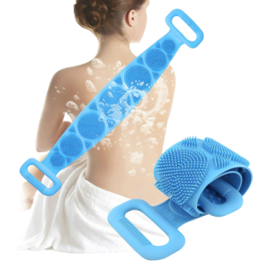 Silicone Body Scrubber Bath Shower Towel Back Cleaning Strap Wash Brush Belt Massage Skin Mud Peeling removebg preview 300x300.png