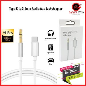 Type C to 3.5mm Audio Aux Jack Adapter GP 1419 300x300