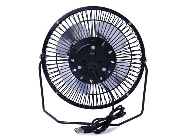USB MINI FAN BLACK VIEW 2 