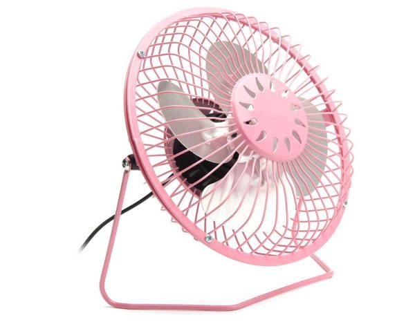 USB MINI FAN PINK VIEW 2 