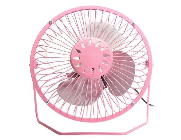 USB MINI FAN PINK VIEW 3 