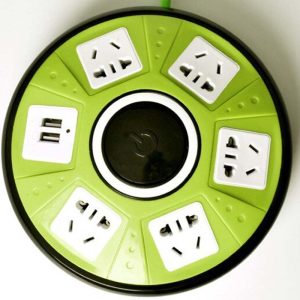 USB UFO SOCKET green 300x300