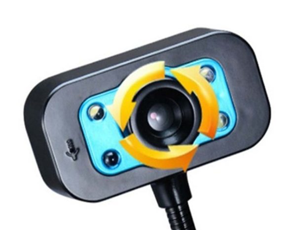 WEBCAM WHITH LIGHT MIC zoom 