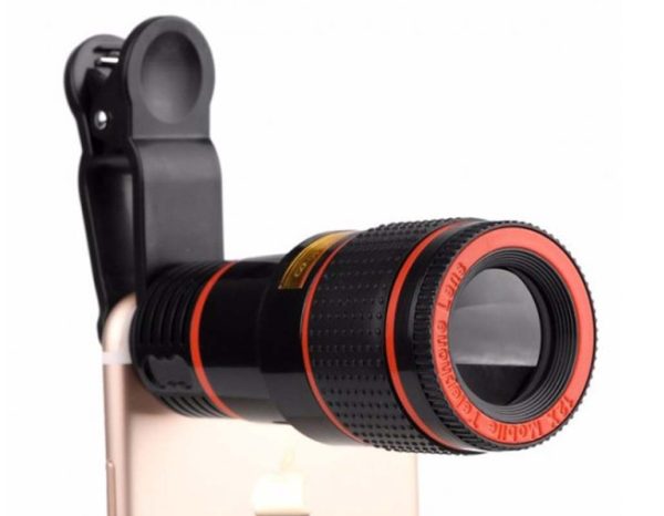 ZOOMING LENCE with phone 