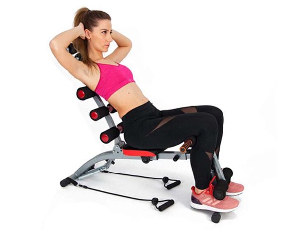 six pack care rock gym exercise machine WITH GIRL 