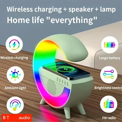 15W Wireless Phone Charger With Speaker