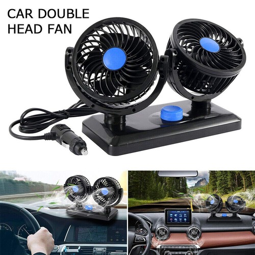24v 360?? Adjustable Side Vehicle  Double Fan