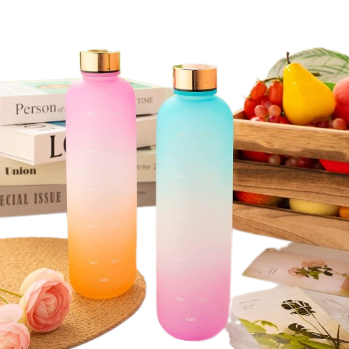 1000ml Motivational Water Bottle