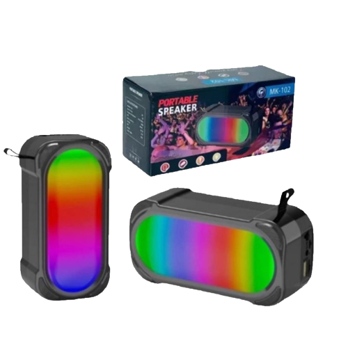 RGB LED MK-102 Portable Wireless Speaker
