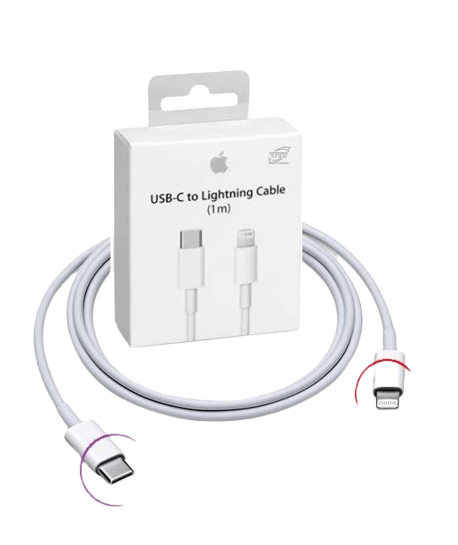 USB C TO LIGHTNING CABLE (1 m)