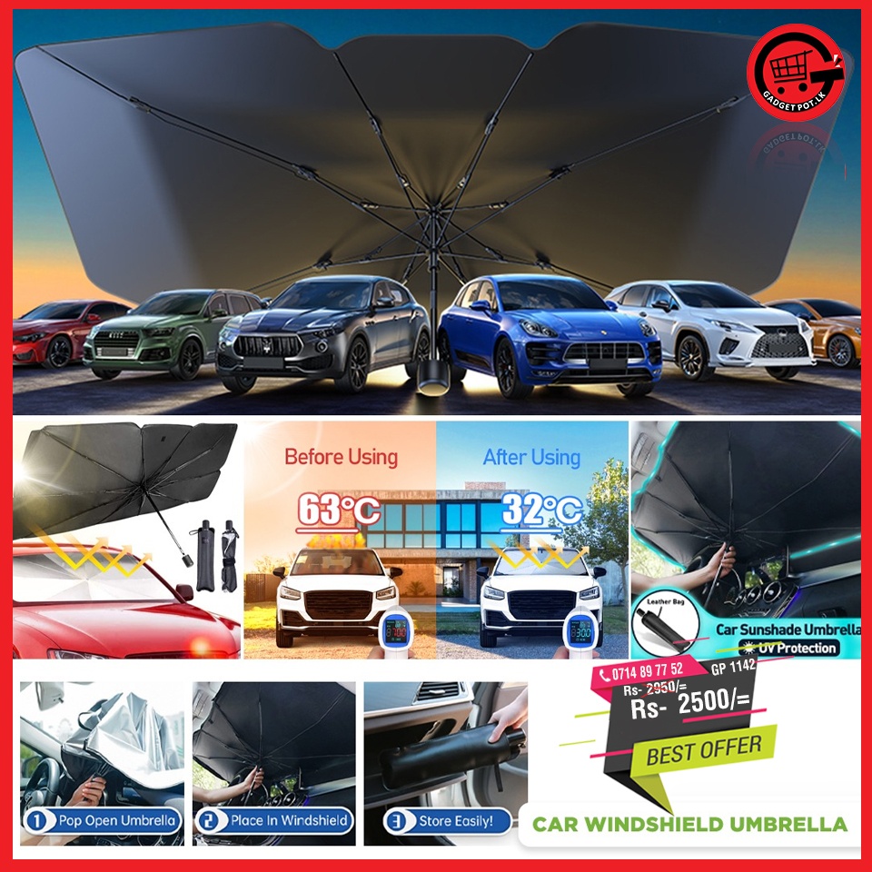 Car Sun Shade / Car Windshield umbrella