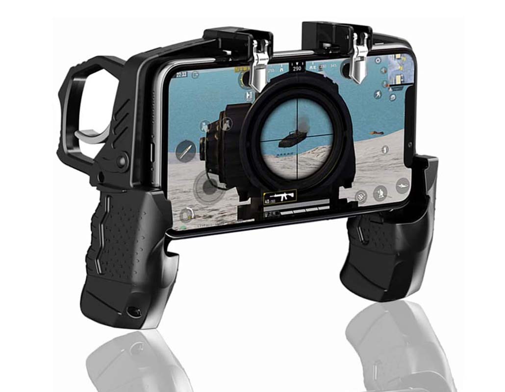 K-21 Pubg Portable Game Grip Pad Mobile Controller