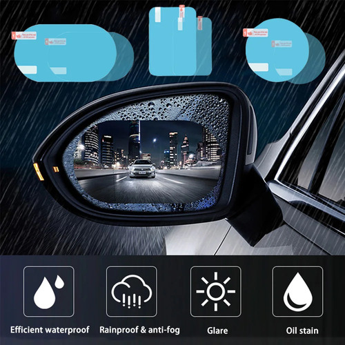 3PCS Mirror Anti Fog Clear Film