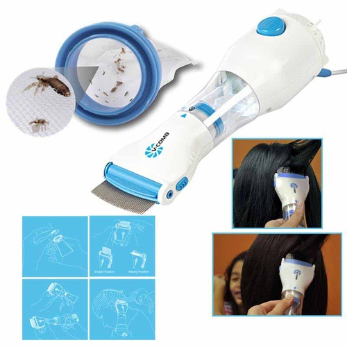 V-Comb Lice Treatment Device