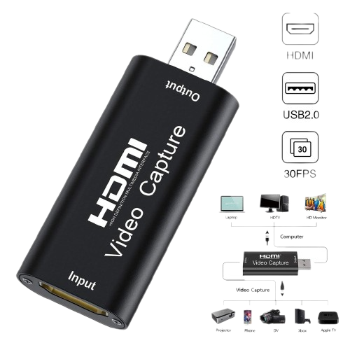 HDMI to USB Video Capture Card