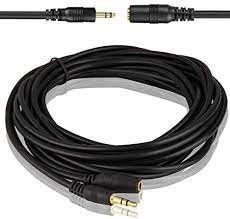 AUX MALE TO FEMALE 5m CABLE