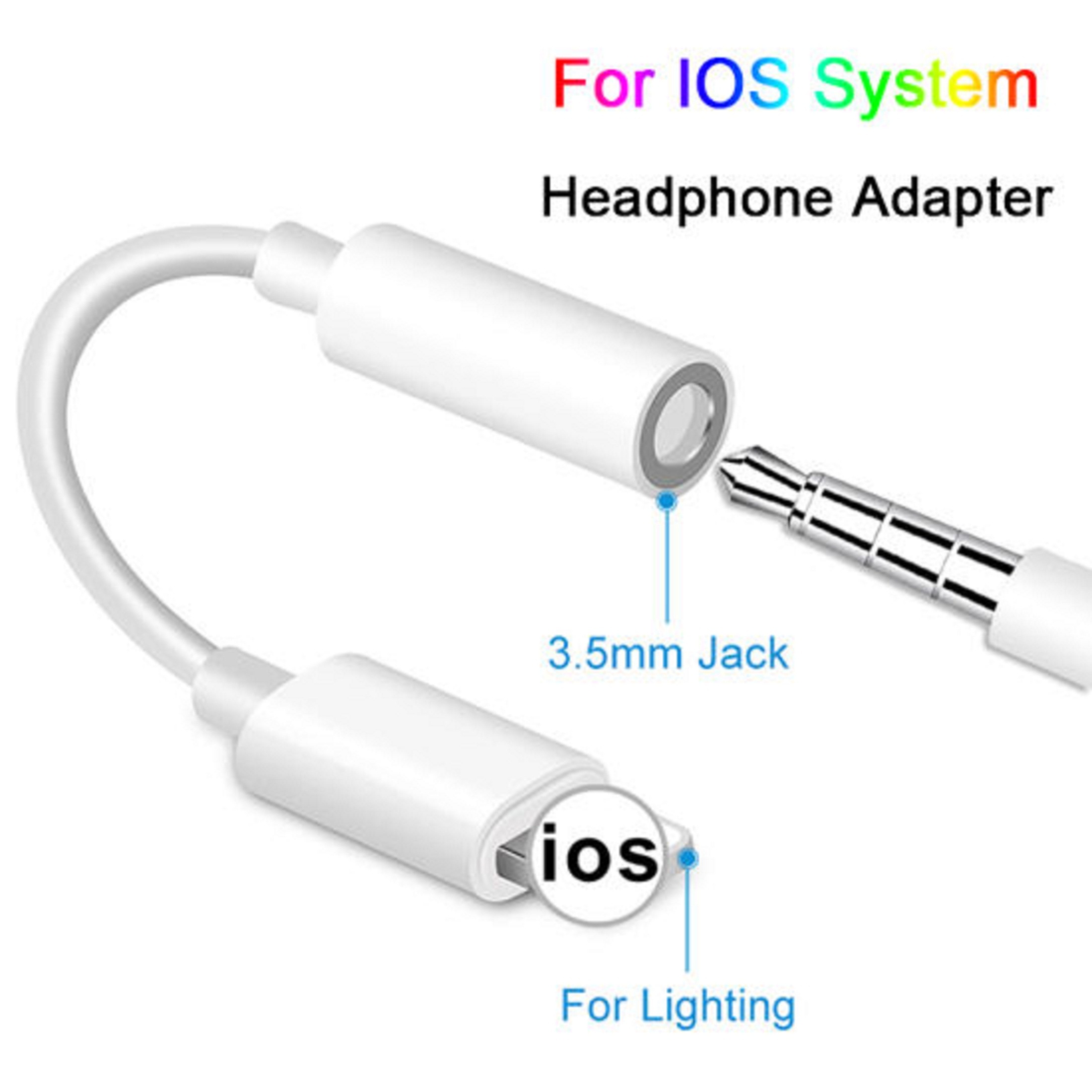 Lightning To 3.5mm Headphone Jack Adapter