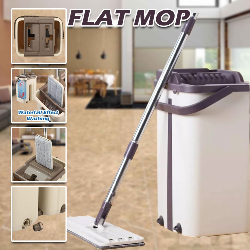 Magic Flat Mop And Bucket