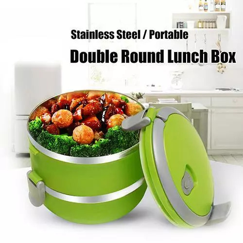 Stainless 2 Layer Lunch Box
